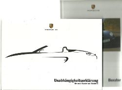 Porsche AG  Porsche Boxster und Boxster S (kl. Konvolut 2 Bücher und 1 Broschur) 