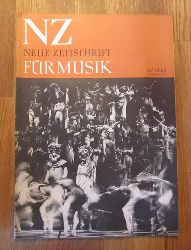 Hartmann, Karl Amadeus und Ernst Thomas  NZ / Neue Zeitschrift für Musik Nr. 6/1963 
