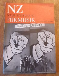 Hartmann, Karl Amadeus und Ernst Thomas  NZ / Neue Zeitschrift fr Musik Nr. 12/1968 