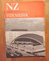Hartmann, Karl Amadeus und Ernst Thomas  NZ / Neue Zeitschrift fr Musik Nr. 4/1966 