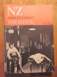 Hartmann, Karl Amadeus und Ernst Thomas  NZ / Neue Zeitschrift fr Musik Nr. 4/1965 