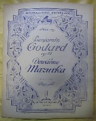 Godard, Benjamin  Deuxieme mazurka pour piano, Op. 54. Piano solo 