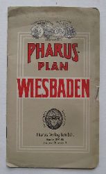 ohne Autor  Pharus-Plan Wiesbaden (Mastab 1:8.550) 