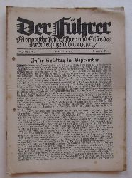 Ollenhauer, Erich (Verantw. Red.)   Der Fhrer (Monatsschrift fr Fhrer und Helfer der Arbeiterjugendbewegung. 9. Jahrgang Nr. 5 Mai 1927 