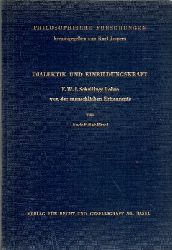 Habltzel, Rudolf  Dialektik und Einbildungskraft (F.W.J. Schellings Lehre von der menschlichen Erkenntnis) 