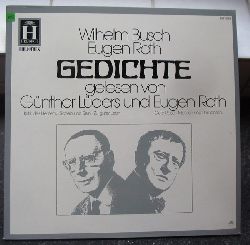 Busch, Wilhelm und Eugen Roth  Gedichte (LP 33 UpM) (gelesen von Gnther Lders und Eugen Roth) 