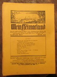 Wingenroth, Max (Hg.)  Mein Heimatland, Heft 7, 1925 (Badische Bltter fr Volkskunde, lndliche Wohlfahrtspflege, Heimat- und Denkmalschutz) 