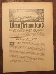 Wingenroth, Max (Hg.)  Mein Heimatland, Heft 2, 1922 (Badische Bltter fr Volkskunde, lndliche Wohlfahrtspflege, Heimat- und Denkmalschutz) 