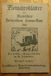 Gothein, Eberhard  Die badischen Markgrafschaften im 16. Jahrhundert 