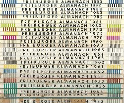 diverse Autoren  Freiburger Almanach 1953-1993, 2004-2006 (einige fehlen, Auflistung unten) (Illustriertes Jahrbuch) 