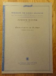Haydn, Joseph  Ouvertre in D-dur (Hoboken-Verz. 1a, Nr. 4) 
