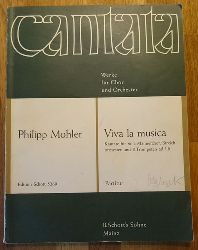 Mohler, Philipp  Viva la musica. Kantate fr Soli, Mnnerchor, Streichorchester und 3 Trompeten ad lib. (Partitur) 