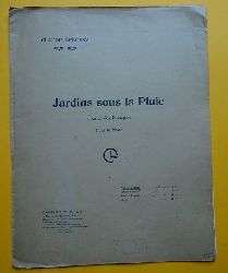 Debussy, Claude  Jardins sous la Pluie (Extrait des Estampes; Pour le Piano; Piano a 2 mains) 