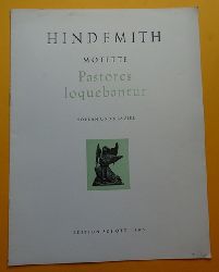 Hindemith, Paul  Motette. Pastores loquebantur (Sopran und Klavier) 