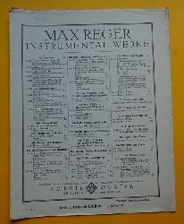 Reger, Max  Prludium und Fuge (H moll) fr die Violine allein Op. 117 No. 1 