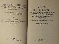 Schnemann, Georg (Hg.)  Musica Nicolai Listenii (Ab Authore denuo recognita multisque novis regulis et exemplis adaucta; Norimbergae apud Johan, Petreium Anno M.D.XLIX 