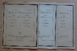 Weismann, Julius  Drei Lieder Op. 54b; Texte v. E. (Ernst) Kreidolf (1. Die ersten Blumen; 2. Die schlafenden Bume; 3. Butterblumes Ausfahrt) 