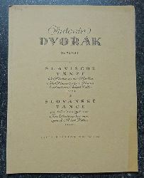 Dvorak, Antonin (Anton)  Slavische Tnze fr Klavier zu vier Hnden / zu zwei Hnden Heft 1 (Bearb. von Robert Keller Opus 72 Vol. I) 