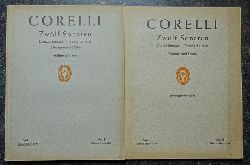 Corelli, Archangelo (1653-1713)  Zwlf Sonaten / Douze Sonates / Twelve Sonatas Opus 5, Vol. I + II (Violine und Piano (B. Paumgartner & G. Kehr) 