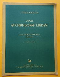 Bresgen, Cesar  Zwlf Eichendorff-Lieder (Fr eine Singstimme (mittel bis hoch) und Klavier) 