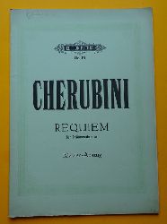 Cherubini, Luigi  Requiem fr Mnnerstimmen (Klavierauszug von Hugo Ulrich) 
