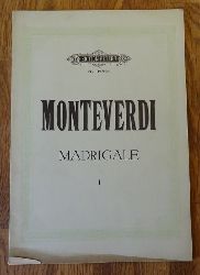 Monteverdi, Claudio  12 fnfstimmige Madrigale I (fr den Vortrag bearbeitet von Hugo Leichtentritt. Deutsche bersetzung vom Herausgeber) 