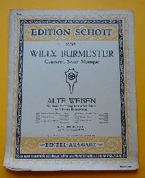 Burmester, Willy  Couperin, Soeur, Monique (Klavierbegleitung zur Violin-Ausgabe 08784) 