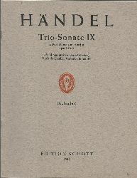 Hndel, Georg Friedrich  Trio-Sonate IX (E-dur / Mi-majeur / E-major Opus 2 Nr. 9) 