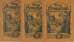 Busse (Hg.), H.E.  Mein Heimatland, Heft 1-2 + 3-4 + 5-6 / 1916 (Badische Blätter für Volkskunde, ländliche Wohlfahrtspflege, Heimatschutz und Denkmalschutz) 