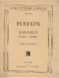 Haydn, Joseph  Sonaten / Sonates / Sonatas (Piano & Violine) 