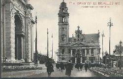 ohne Autor  Ansichtskarte Palais de la Ville de Bruxelles (Exposition de Bruxelles 1910 No. 14) 