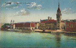 ohne Autor  Ansichtskarte Passau (Landungsplatz und Rathaus) 