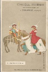 ohne Autor  Ansichtskarte Cortege Tournoi Les 13.14.20 et 21 juillet 1913 a Tournai (Belgique) (14. Juge diseur et roi d`armes) 