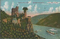 ohne Autor  Ansichtskarte Schlo Rheinstein / Chateau-Rheinstein / Rheinstein Castle 