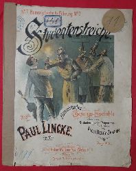 Lincke, Paul  Studentenstreiche (Humorishes Gesangs-Ensemble in Form eines Studenten-Lieder-Potpourris fr 5 Herren v. Adolf Henry Samson; Musik Paul Lincke Op. 176) 