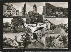 ohne Autor  Ansichtskarte "Pommelsbrunn / frnkische Alb" (8 Motive) 