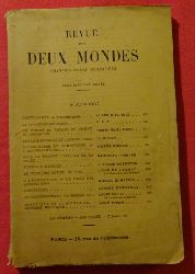 Buloz, Francois (Fondateur)  Revue des Deux Mondes 1er Juin 1937 