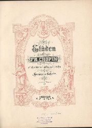Chopin, Frederic  Etüden (Kritisch revidiert und mit Fingersatz versehen von Herrmann Scholtz) 