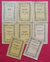 Haydn, Joseph  Collection de Quatuors pour 2 Violons (Violine 1 + 2), Viola et Violoncelle in 8 Bänden (Streichquartette No. 1-36 und 37-82: Opus 9, 17, 42, 50, 54, 55, 64, 74, 77 + 1, 2, 3, 20, 33, 51, 71, 76, 103) 