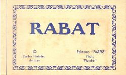 .  Rabat (10 Cartes Postales de Luxe (Ansichtskarten) (1 Karte fehlt) 