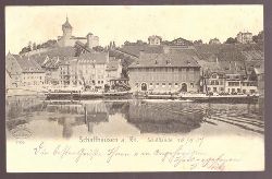   Ansichtskarte AK Schaffhausen a.Rh. Schifflnde 