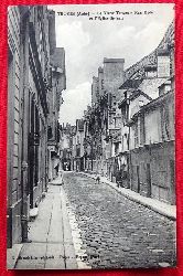   Ansichtskarte AK Troyes. Le Vieux Troyes. Rue Mole et l`Eglise St-Jean 