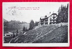   Ansichtskarte AK Hotel und Pension "Sonklarhof" Ridnaun Sterzing, Tirol. Besitzer St. Haller, k.u.k. Postmeister 