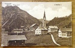   Ansichtskarte AK Mittelberg mit Widderstein und Brenkopf 