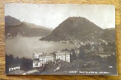   Ansichtskarte AK Lugano. (Hotel) Paradiso e Monte Salvatore 