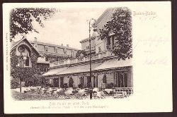   Ansichtskarte AK Baden-Baden. Cafe Palais im stdtischen Park (ehemals Hamilton