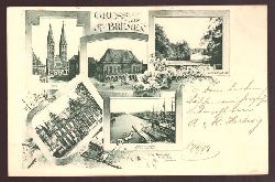   Ansichtskarte AK Bremen (5 Motive) (Dom, Gewerbehaus, Rathaus, Freihafen, Wallpartie) 