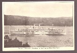   Ansichtskarte. AK Steamer Alexander Hamilton of the Hudson River Day Line 