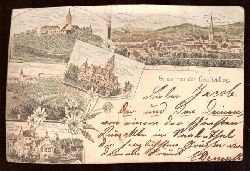   Ansichtskarte Gruss von der Leuchtenburg (5 Motive) 