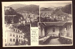   Ansichtskarte AK Gruss aus der Sommerfrische Bilstein i.W. (Hotel zur Post Frz. Steinhoff, Amt Grevenbrck) 